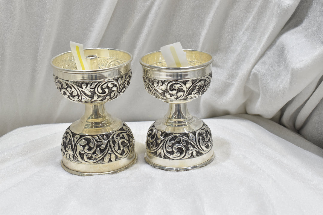 3D Silver Deepak (310G)