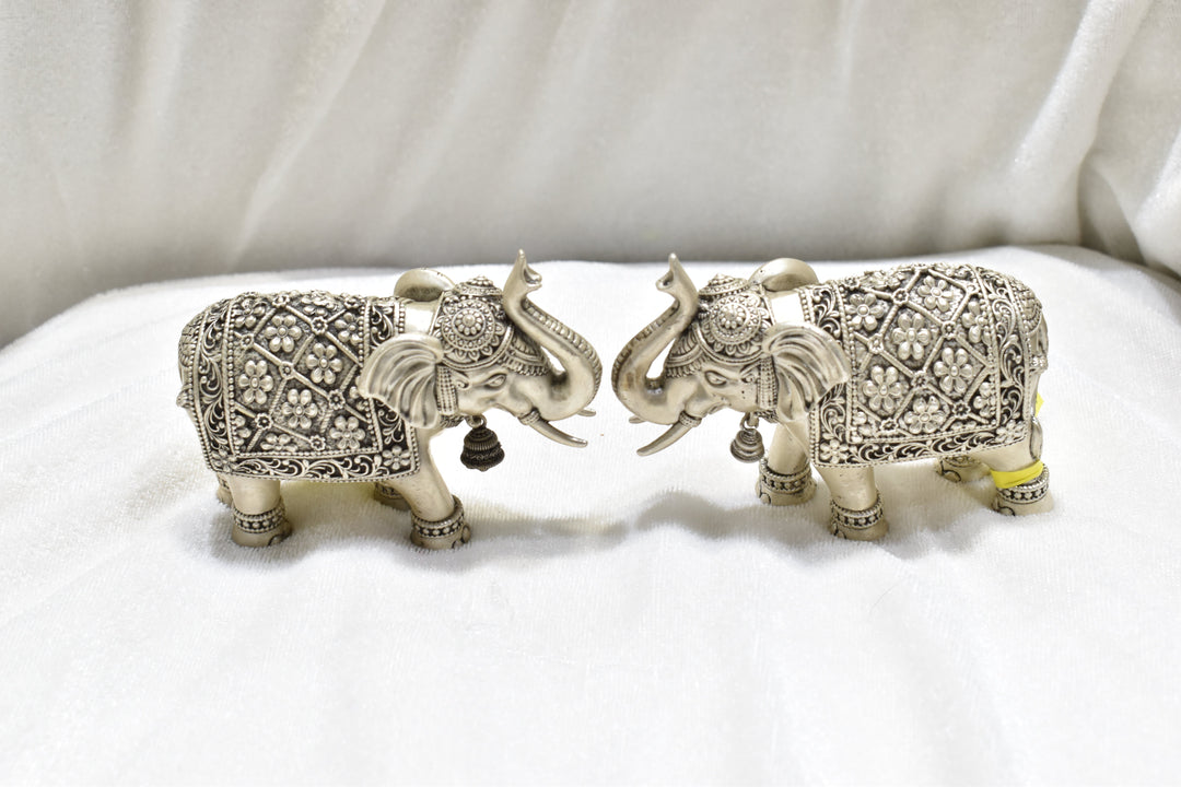3D Silver Elephant (385G)